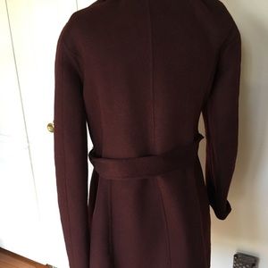 Tahari Ella belted wrap coat